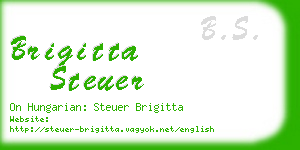 brigitta steuer business card